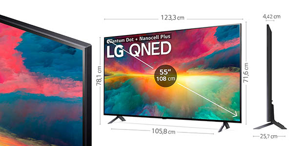 LG 55QNED756RA smart TV oferta
