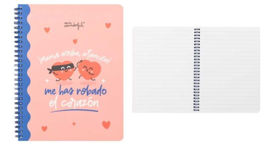 Libreta A5 Mr.Wonderful Manos Arriba Atención barata
