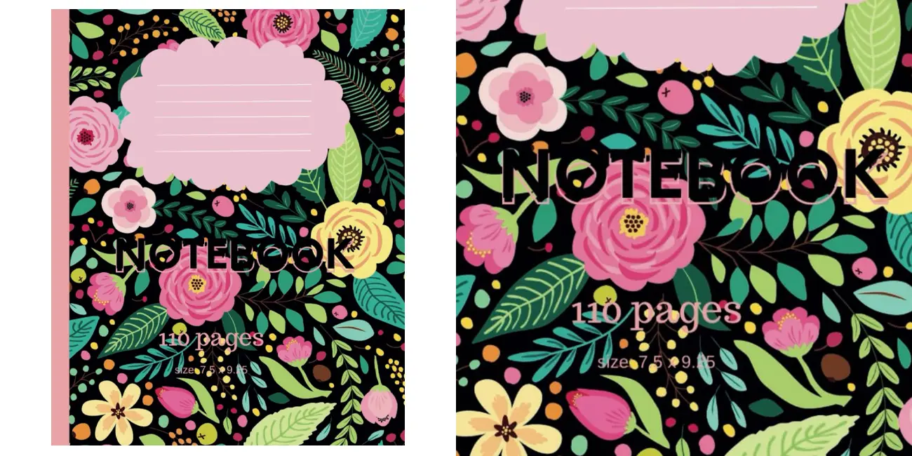 Libreta de notas Notebook de 110 páginas