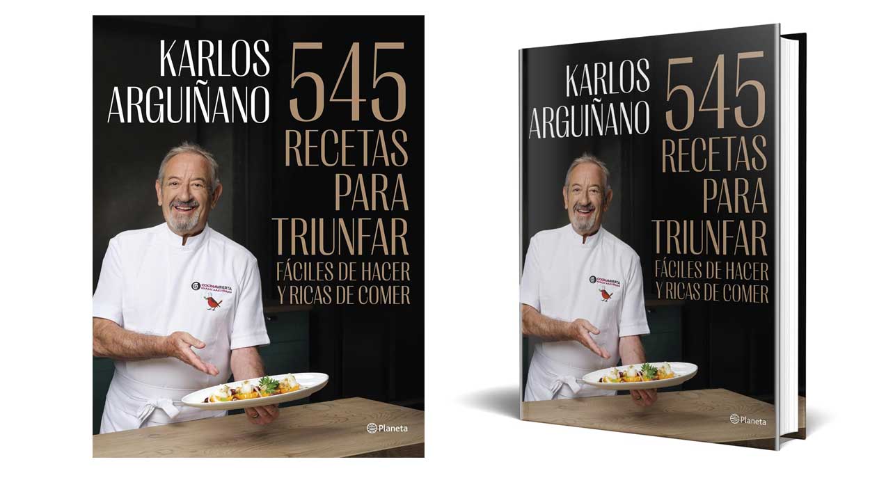 Libro Karlos Arguiñano 545 recetas para triunfar
