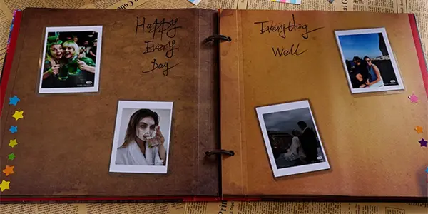 Álbum de fotos Scrapbook de la peli Up