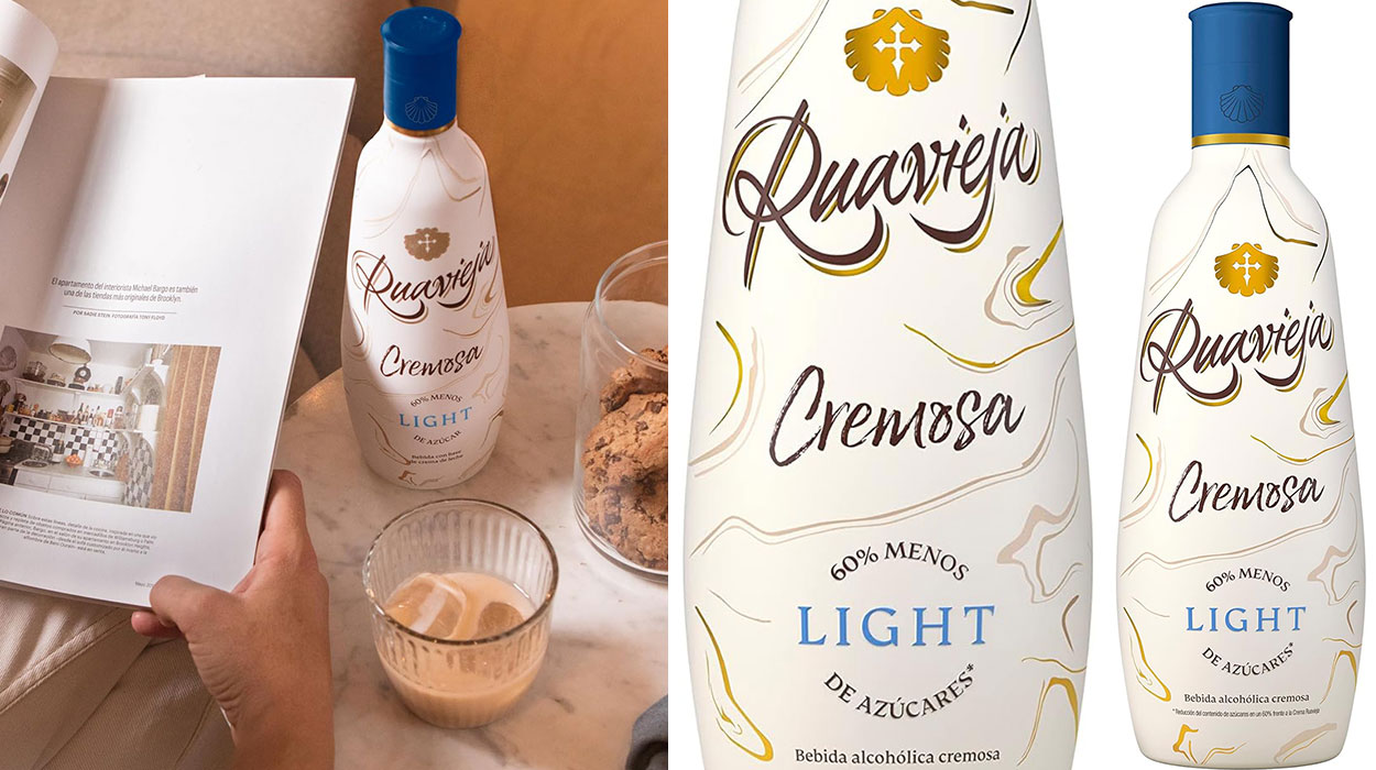 Licor Ruavieja Cremosa Light de 70 cl barato