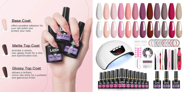 Lictin kit uñas gel oferta