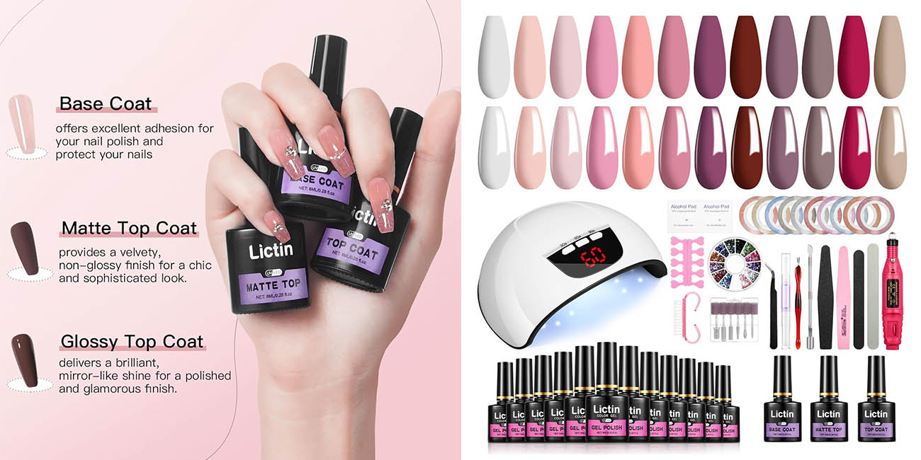 Lictin kit uñas gel oferta