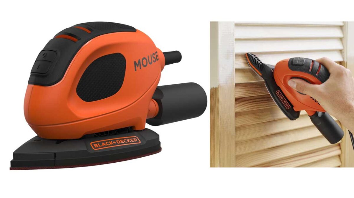 Lijadora BLACK+DECKER con 15 accesorios y bolsa