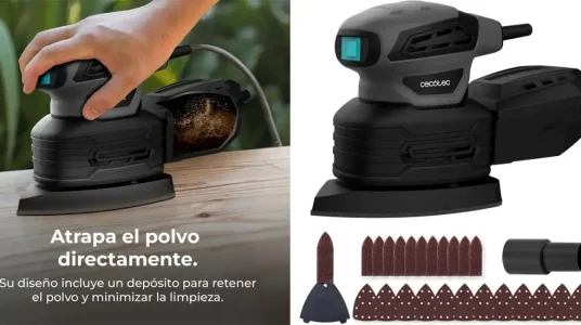 Lijadora orbital Cecotec PerfectSurface 180 Delta
