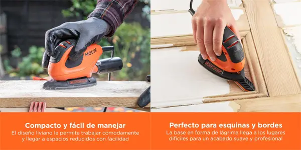 Lijadora de detalles BLACK+DECKER BEW230BCA-QS