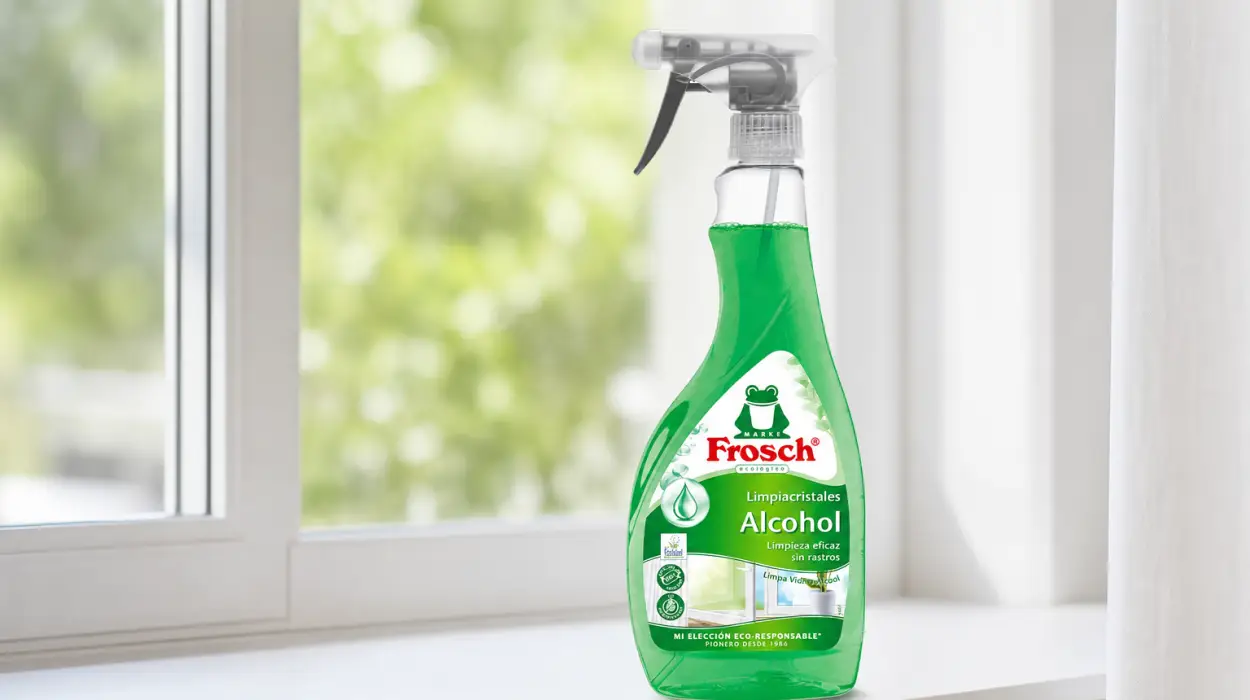 Frosch limpia cristales ecológico con alcohol, 500 ml