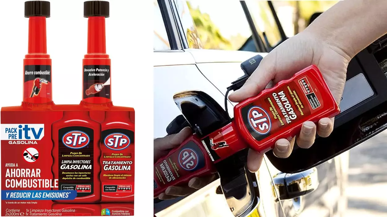 Chollo Pack STP Pre ITV para motores de gasolina con limpia inyectores