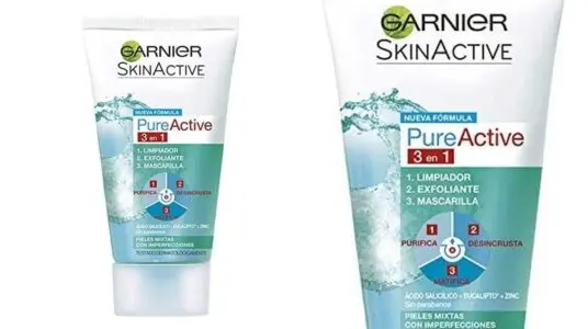 limpiador, exfoliante y mascarilla Garnier Pure Active 3 en 1 barato