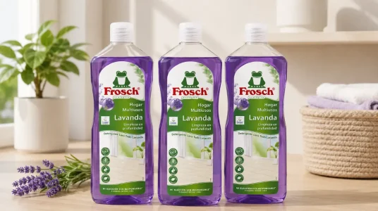Limpiador multiusos Frosch de lavanda, 1L, eficaz contra grasa y suciedad