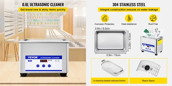 Limpiador ultrasónico VEVOR