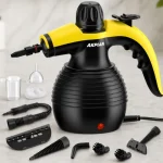 Limpiador a vapor AKPIAN de mano con 10 accesorios