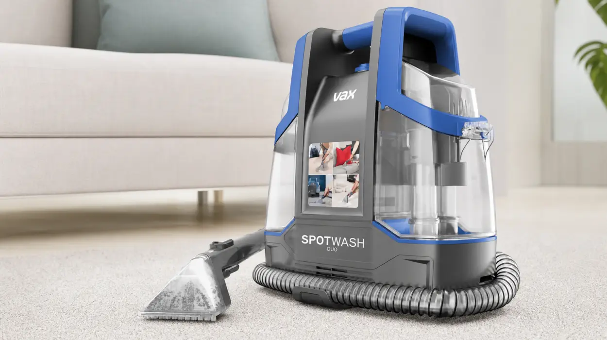 Limpiador de manchas Vax SpotWash Duo para alfombras, sofás, coches y tapicerías