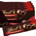 Lindt barritas Chocolate negro y avellana entera NOCCIONOIR
