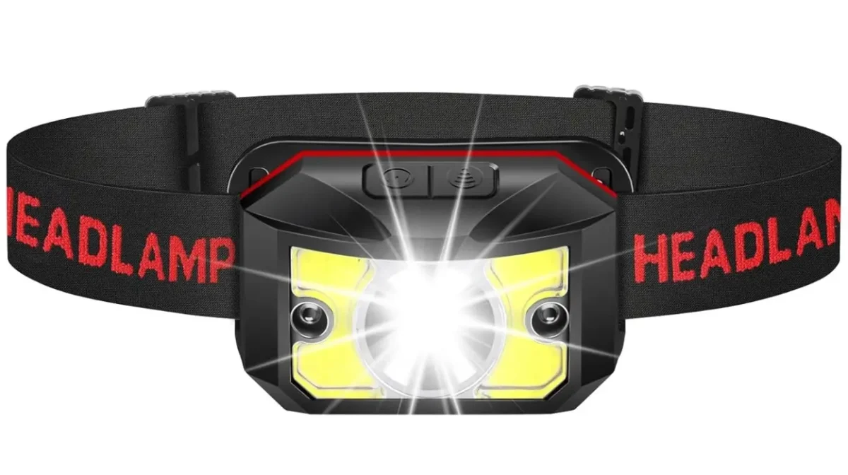 Linterna Frontal LED Recargable Winzwon con carga USB-C