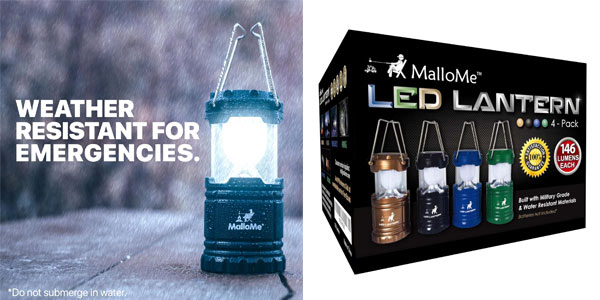 Linterna LED camping Mallome oferta