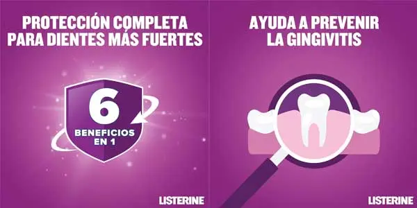 Listerine Cuidado Total oferta