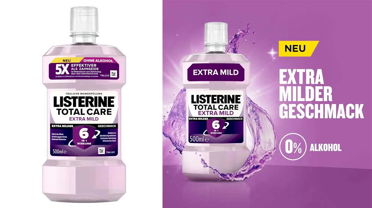Listerine extra mild barato