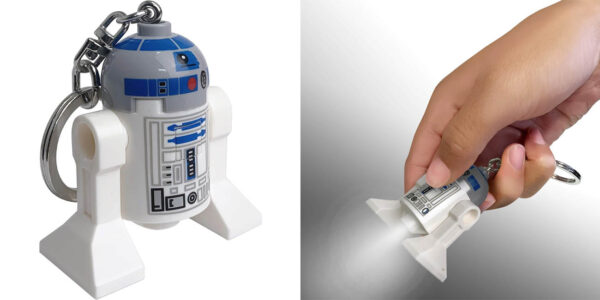 Llavero linterna LEGO Star Wars R2D2