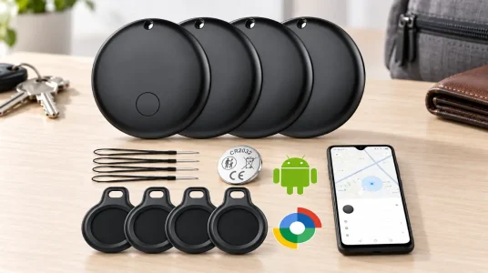 Localizador Ajblg Android Smart Tag compatible con Google Find Hub e impermeable IP68