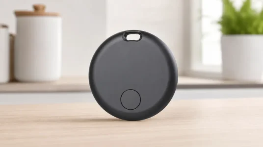 Localizador Bluetooth Smart Air Tracker Tag en pack de 4, compatible solo con iOS y con batería reemplazable