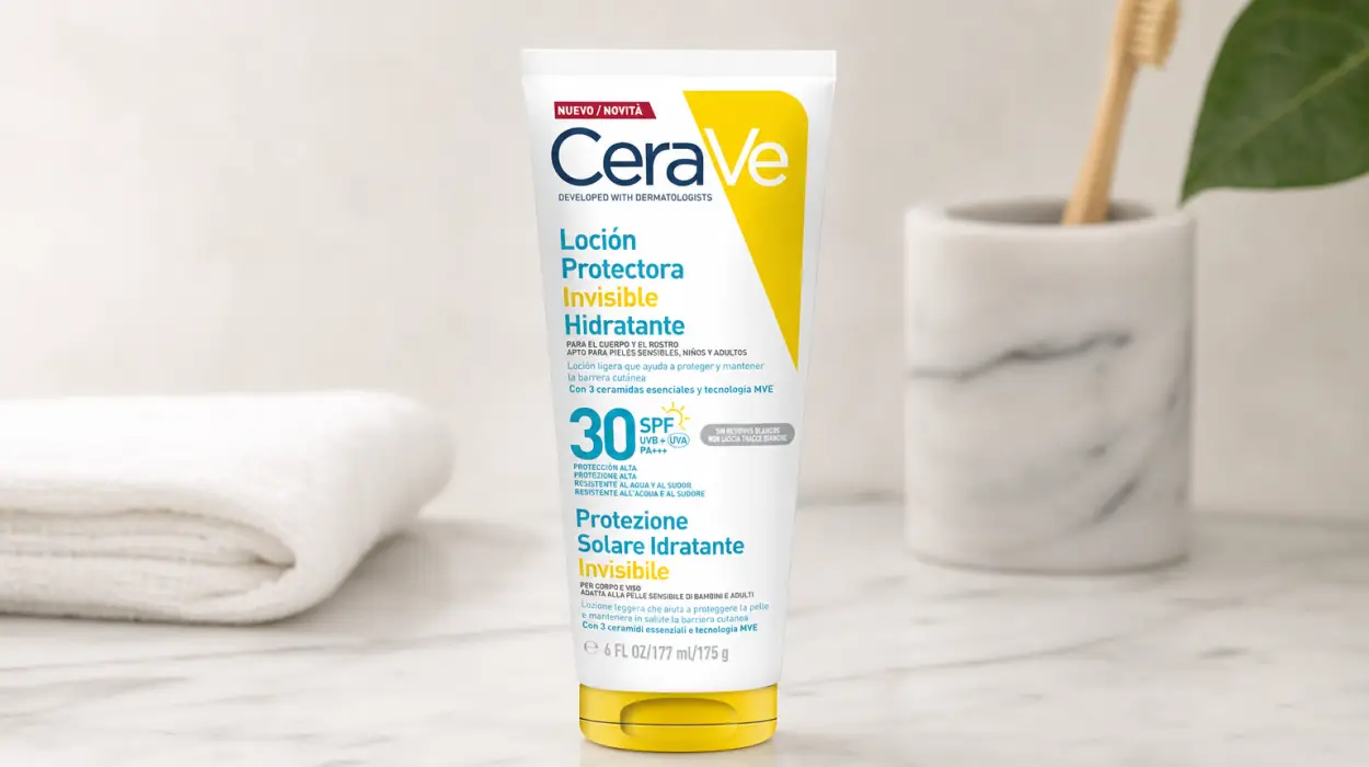 Loción hidratante protectora invisible CeraVe SPF 30 de 177 ml