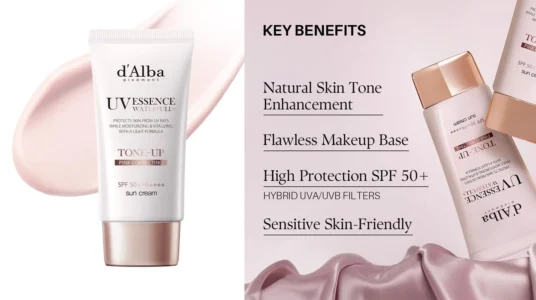 loción solar d’Alba Tonificante Waterfull de trufa blanca italiana SPF50