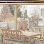 Chollo lona transparente impermeable begrit con ojales de 2x4 m