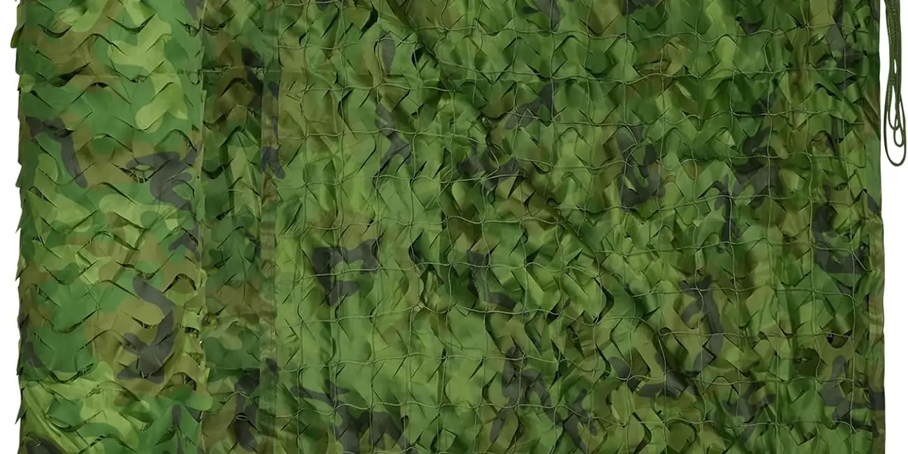 LOOGU Custom Woodland Camuflaje Red Camping Caza Militar Camuflaje Neto