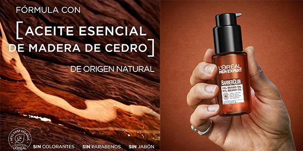 L'Oréal Men Expert Barber aceite barba oferta