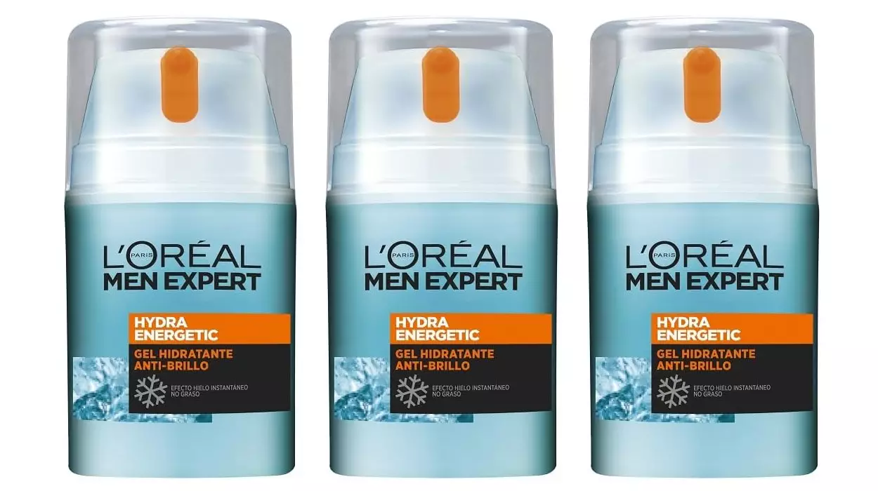 Pack x3 Gel hidratante L'Oréal Paris Men Expert Hydra Energetic