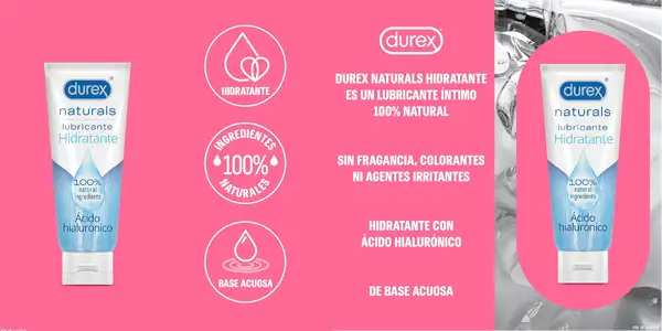 lubricante durex naturals oferta
