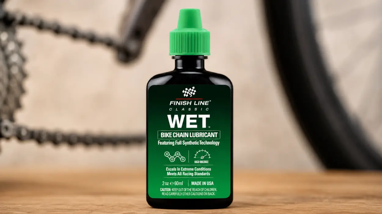 Lubricante para bicicleta Finish Line Cross Country en formato de 60 ml