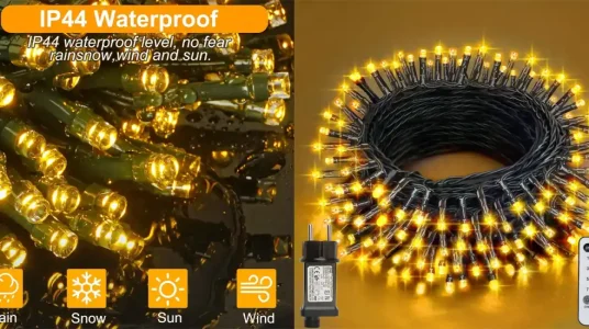 Luces de navidad Realky con 220 LED