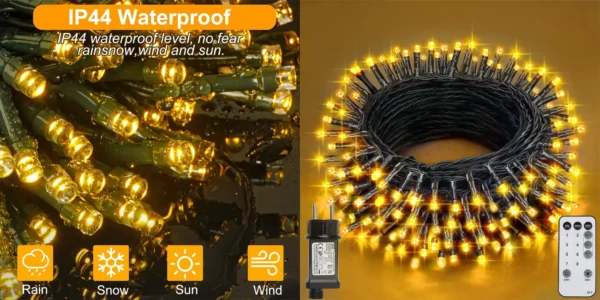 Luces de navidad Realky con 220 LED