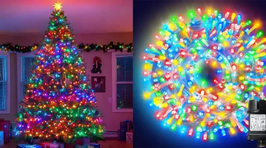 Luces LED navideñas ARKOCHIC IP65 de 35 m