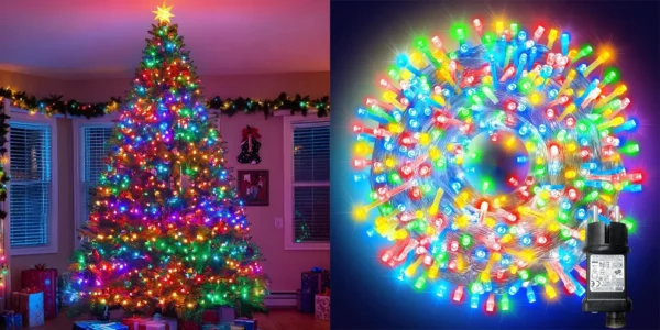 Luces LED navideñas ARKOCHIC IP65 de 35 m