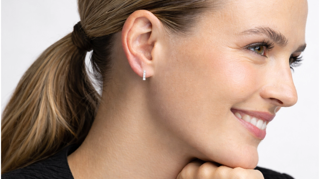 luxenter pendientes con circonita brillante