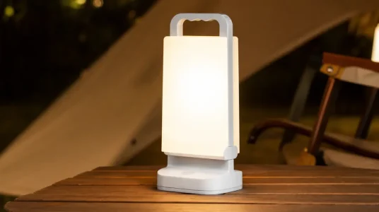 Luz camping solar Lepwings con batería 6000mAh, LED y control táctil para actividades al aire libre y emergencias