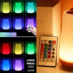 Lámpara LED nocturna RGB regulable