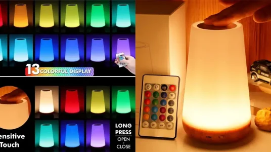 Lámpara LED nocturna RGB regulable