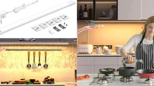 Luz LED WOBANE de 60 cm con sensor de movimiento