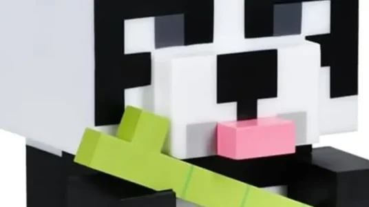 Chollo Luz panda Minecraft oficial Paladone