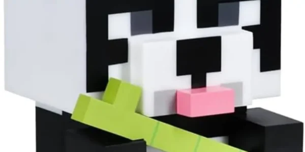 Chollo Luz panda Minecraft oficial Paladone