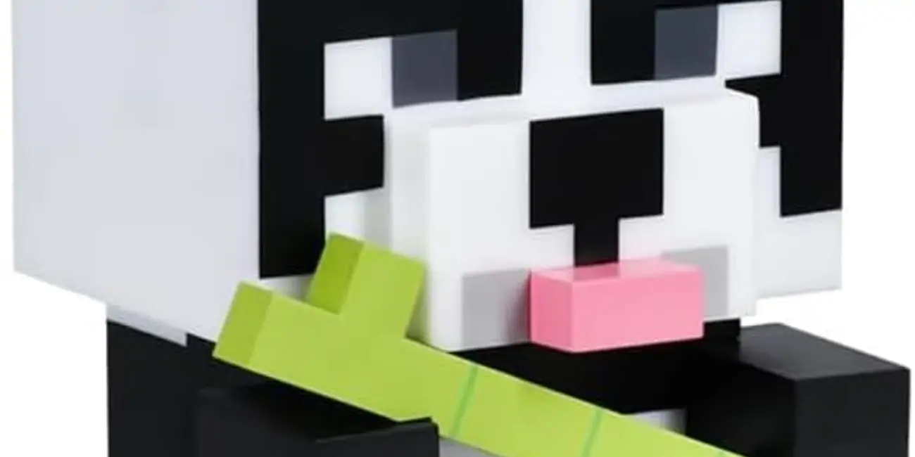 Luz panda Minecraft oficial Paladone