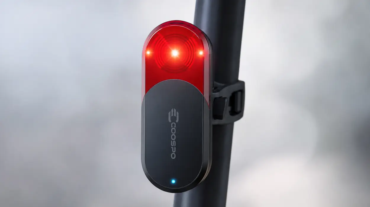 Luz trasera para bici con radar inteligente Coospo TR70 con detección hasta 140 m
