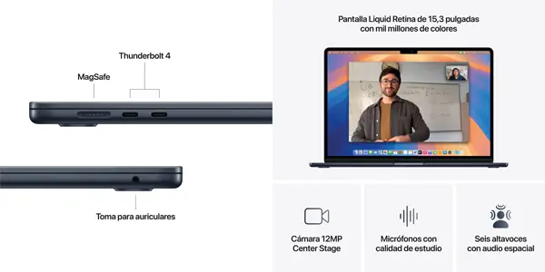 Apple MacBook Air de 15" M4