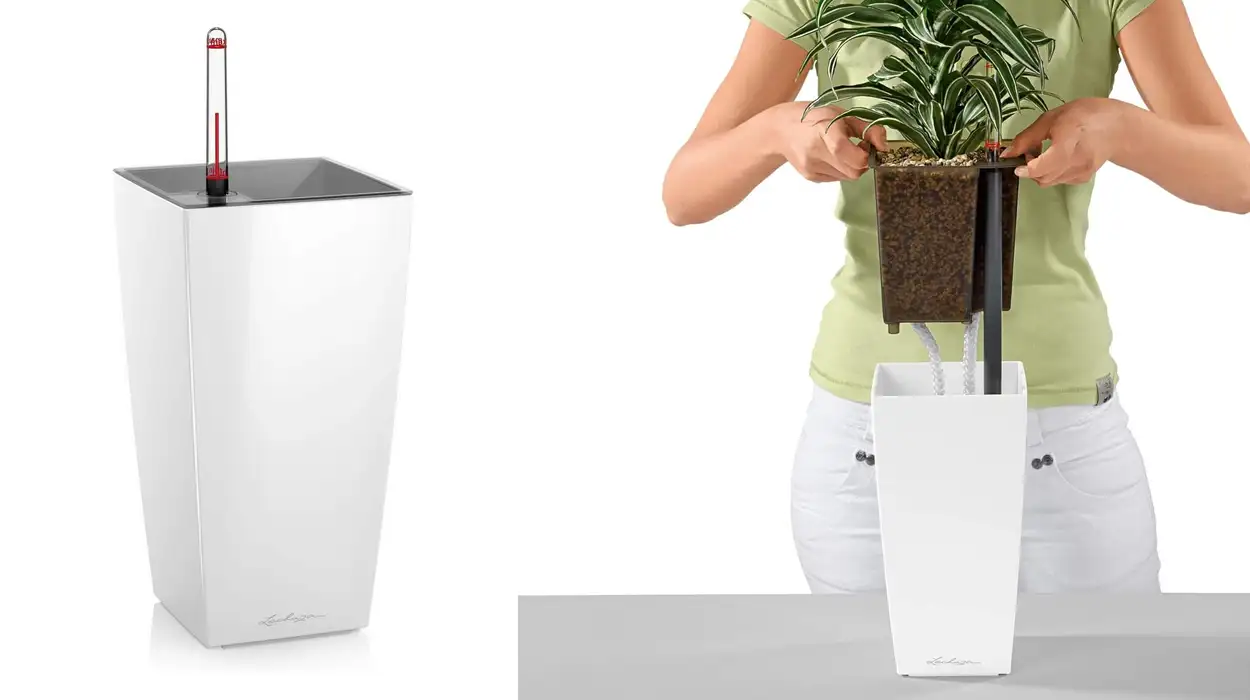 maceta Lechuza 1850 Maxi Cubi Premium 14 barata