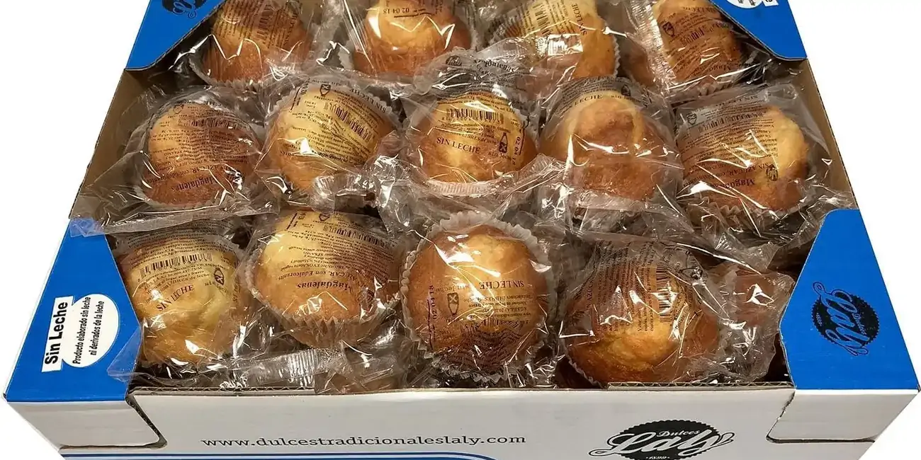 Magdalenas Sin Azúcar y Sin Lactosa Laly